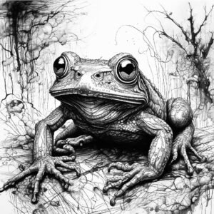 The Mystical Frog - Fine Art Print