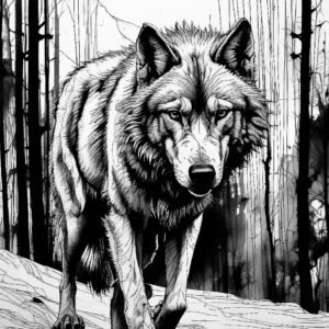 The Wolf - Fine Art